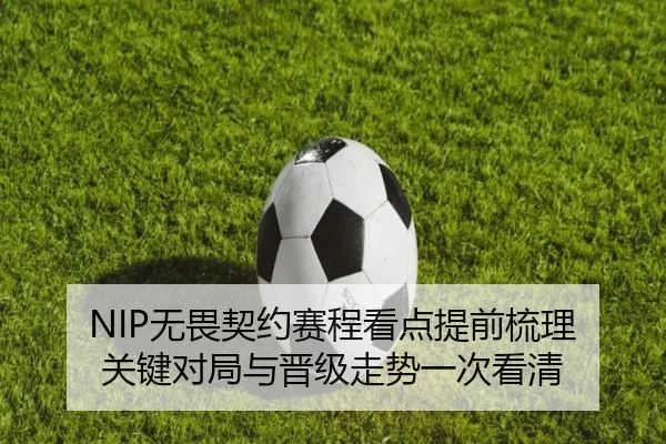 NIP无畏契约赛程看点提前梳理 关键对局与晋级走势一次看清
